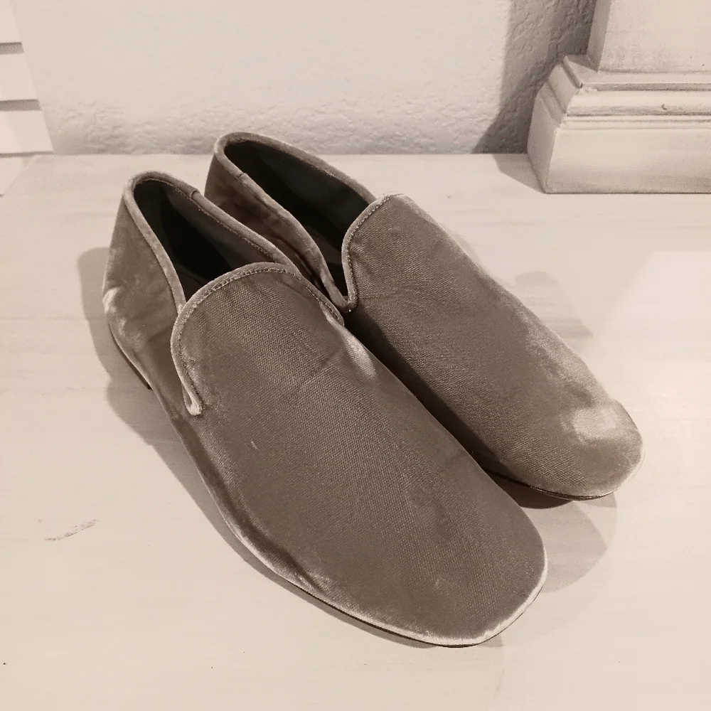 Vince Bray Velvet Loafer 8.5 - Picture 3 of 11